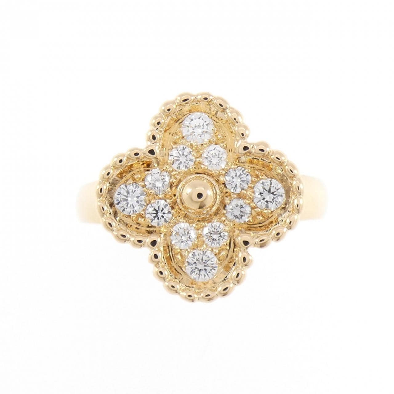 ヴァンクリーフ&アーペル ヴィンテージアルハンブラ リング