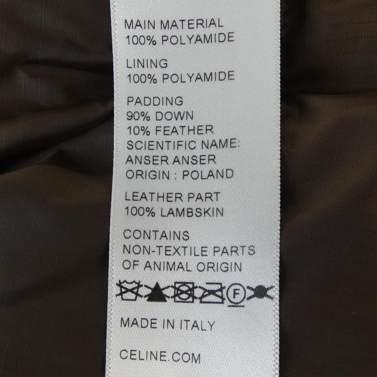 セリーヌ CELINE トリオンフ　2WAY 2W661901V ダウンジャケット