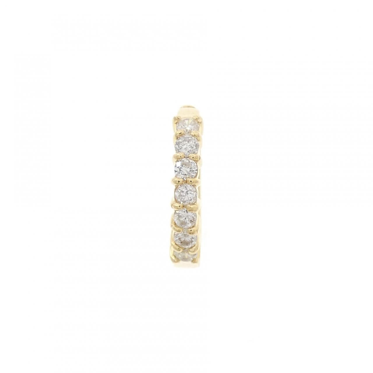 K18YG ダイヤモンド イヤリング 0.15CT 片耳