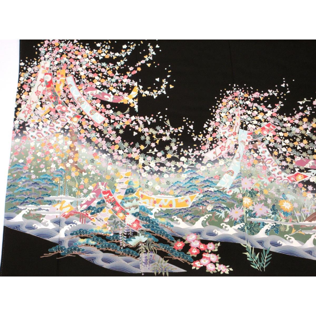 留袖　宮野勇造　五三の桐　Ｓサイズ【本加賀友禅】