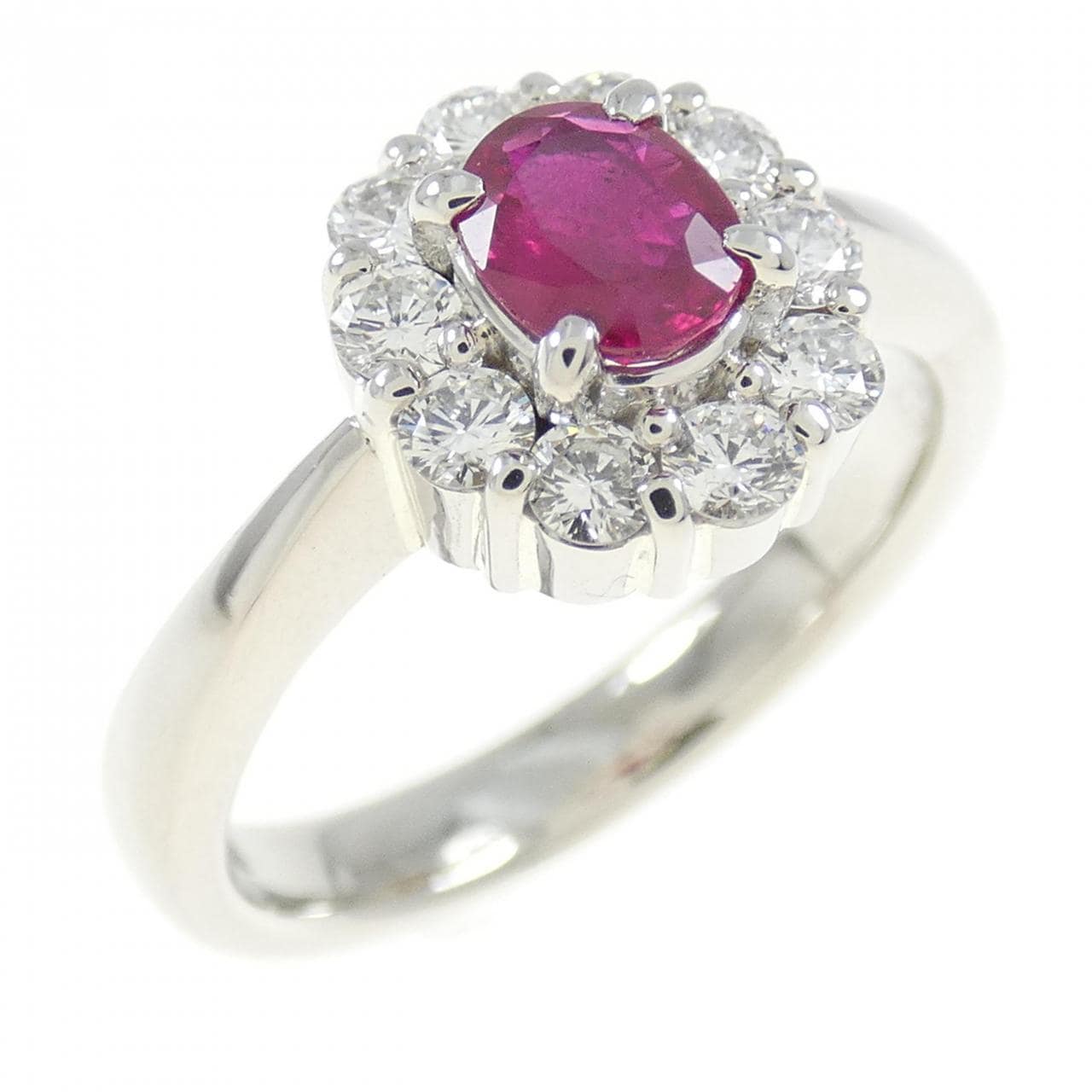 PT ルビー リング 0.458CT