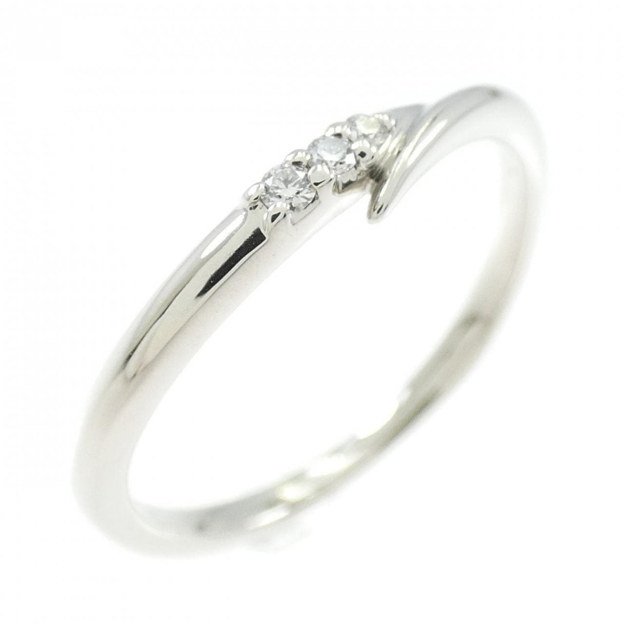 PT950 ダイヤモンド リング 0.02CT