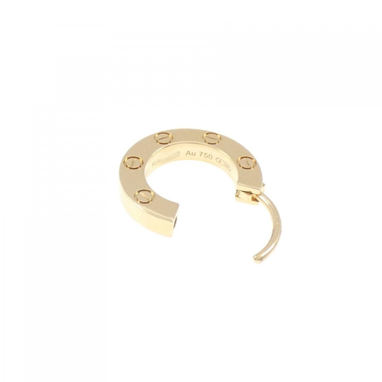 カルティエ ラブ ピアス 片耳