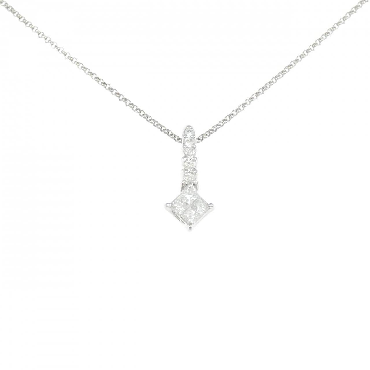 PT900/PT850 Diamond Necklace 0.50CT