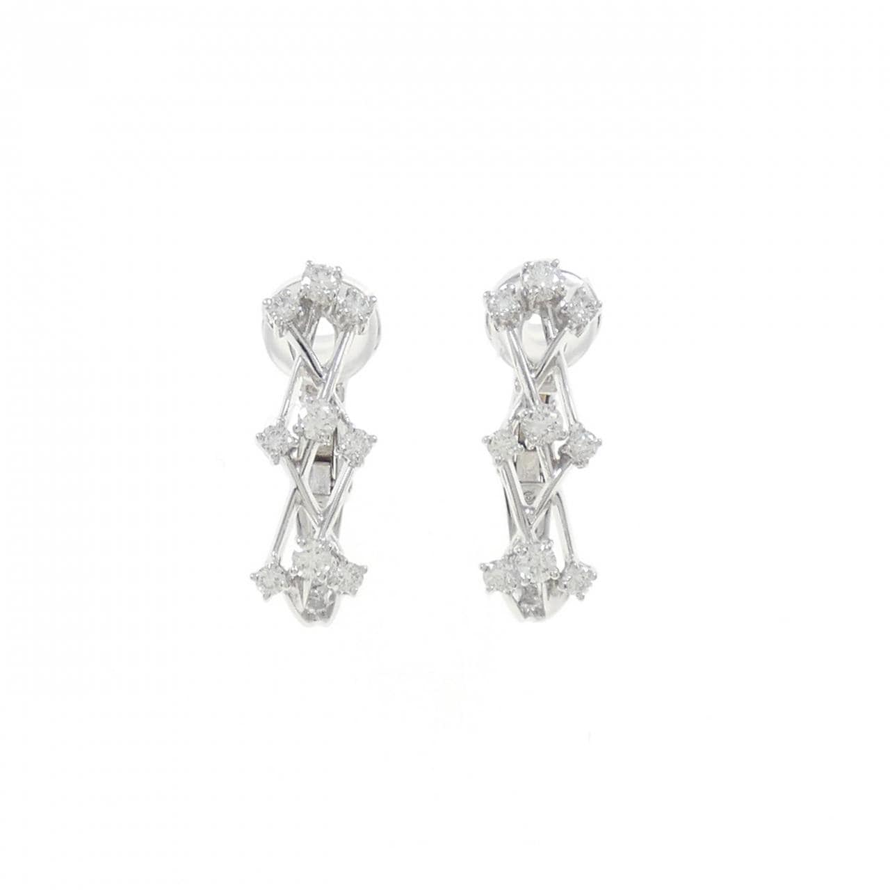 Tasaki Diamond earrings 0.54CT