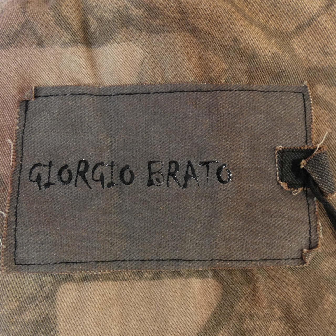 ジョルジオブラット GIORGIO BRATO レザーライダースジャケット