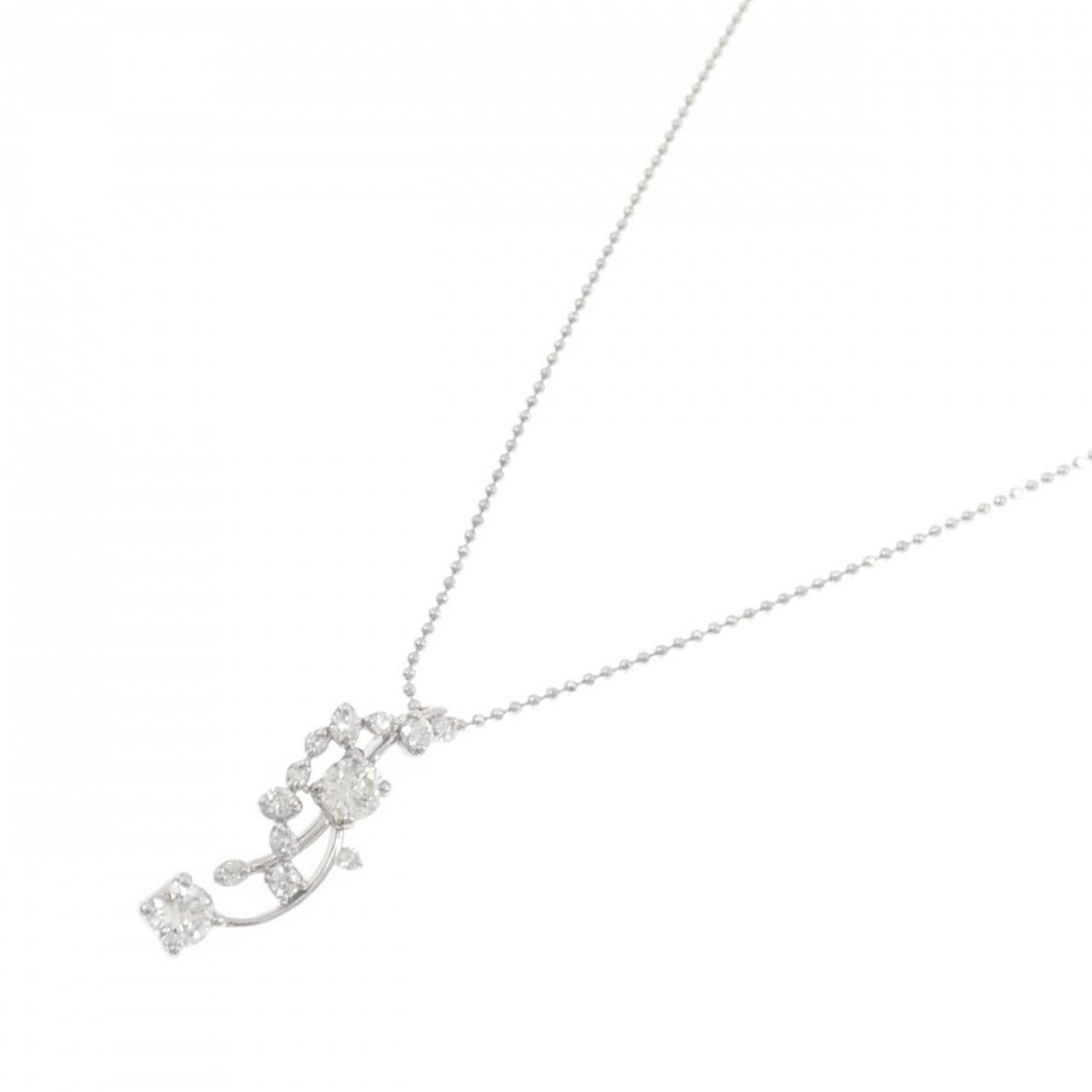 PT900/PT850 ダイヤモンド ネックレス 0.55CT
