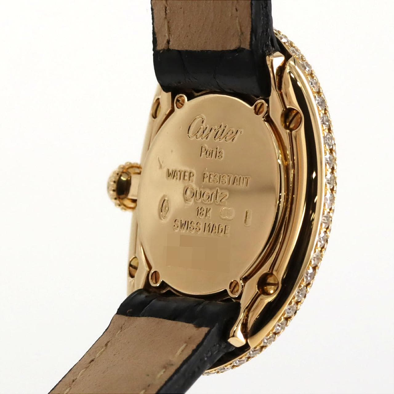 カルティエ ベニュワール YG/3D･1P&3R WB502751 YG クォーツ