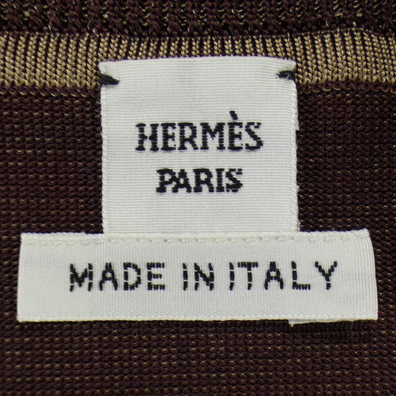 エルメス HERMES LE TRESOR DE MEDOR RAYURE 2H2835D5 ツイルレーヌ トップス