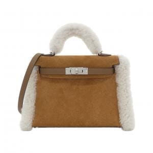 HERMES Mini Kelly Plush MINI 084115CK Bag