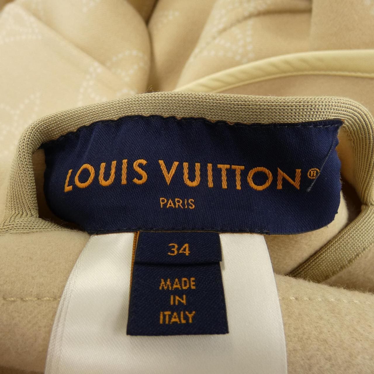ルイヴィトン LOUIS VUITTON リバーシブルシグネチャーフードラップコート FSCO07PGY コート
