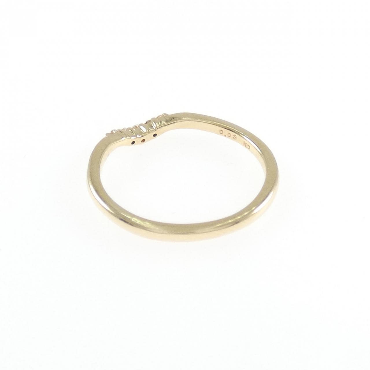 アガット ダイヤモンド リング 0.03CT