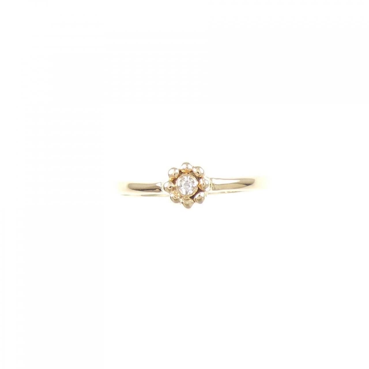 K18YG ダイヤモンド リング