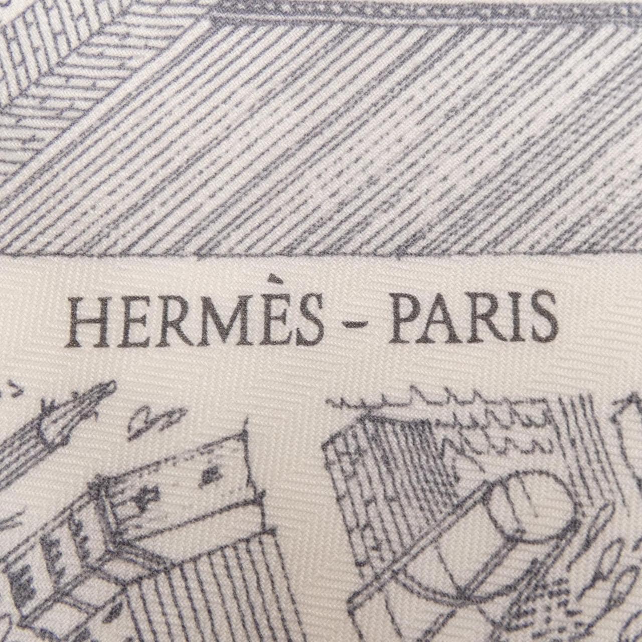 エルメス HERMES LA NOUVELLE CITE CAVALIERE H244273S カレジェアン140 ショール