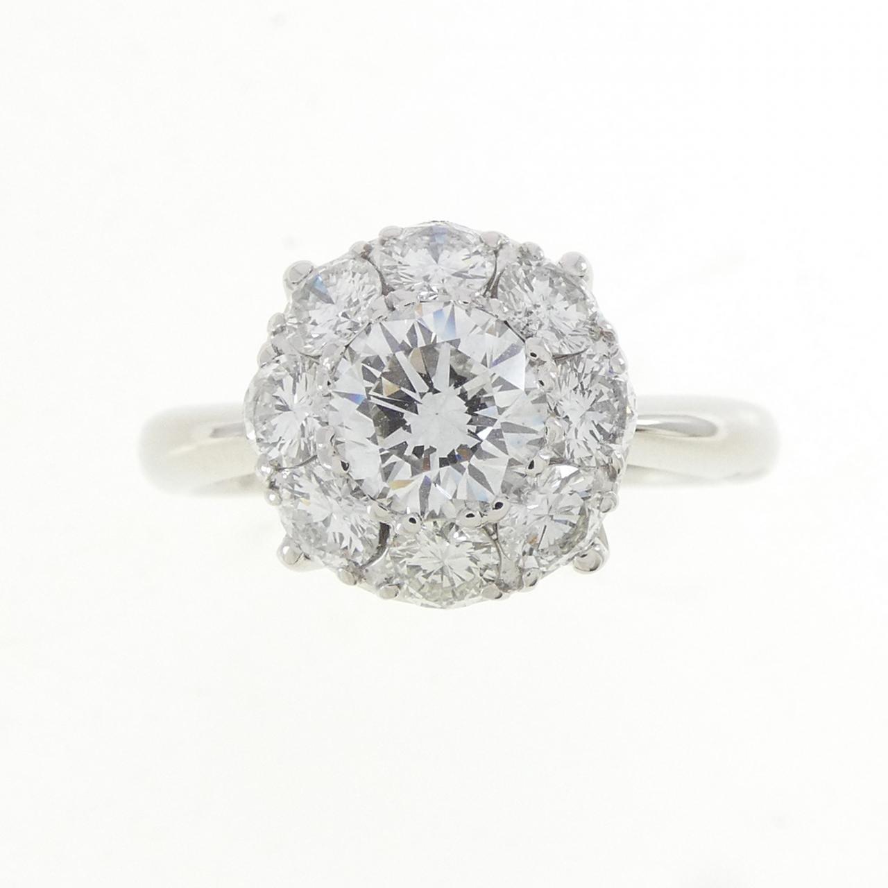 PT900 ダイヤモンド リング 0.66CT