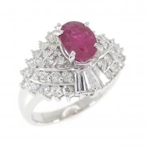 PT900 ルビー リング 1.537CT