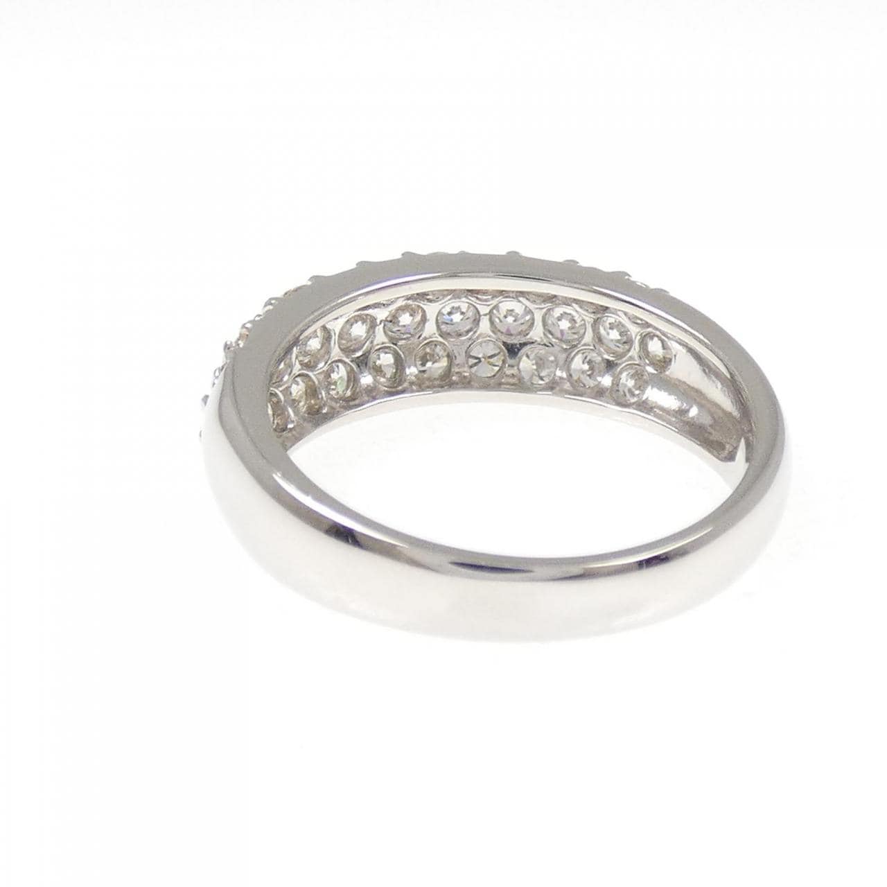 PT900 パヴェ ダイヤモンド リング 1.00CT