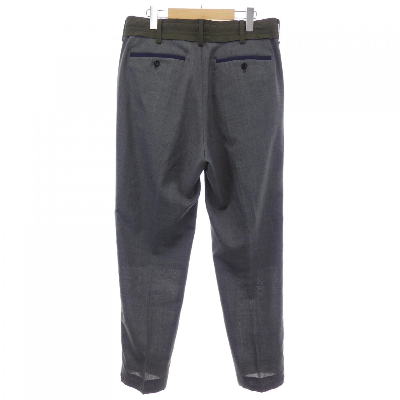 萨凯SACAI 22-02811M裤子