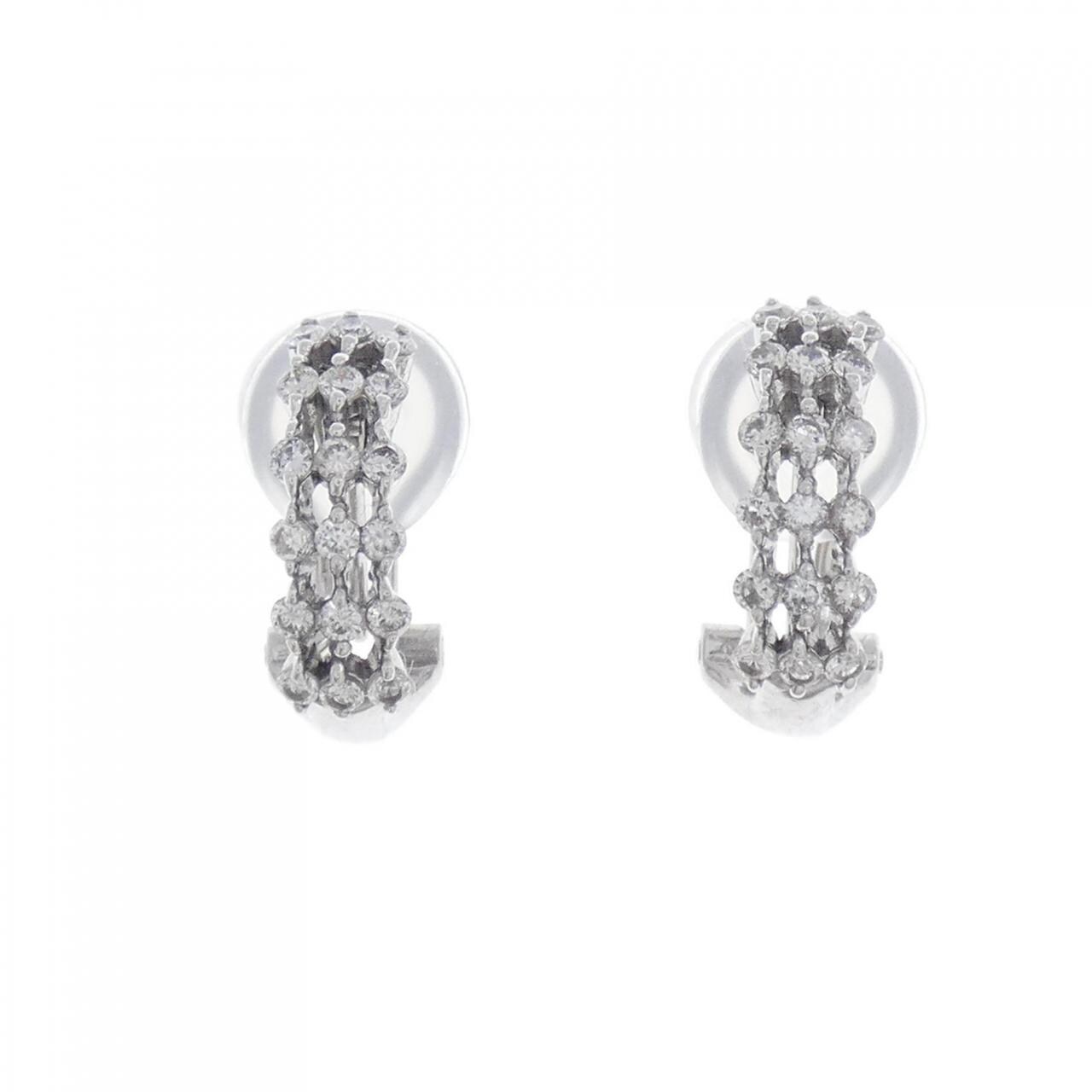 K18WG ダイヤモンド ピアス/イヤリング 0.50CT - www.sorbillomenu.com