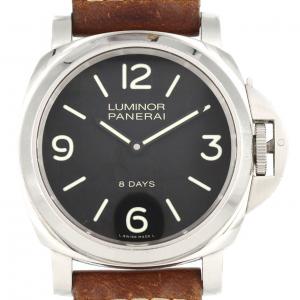 【ノーメンテナンス還元価格】パネライ ルミノールベース8DAYSアッチャイオ PAM00560 SS 手巻