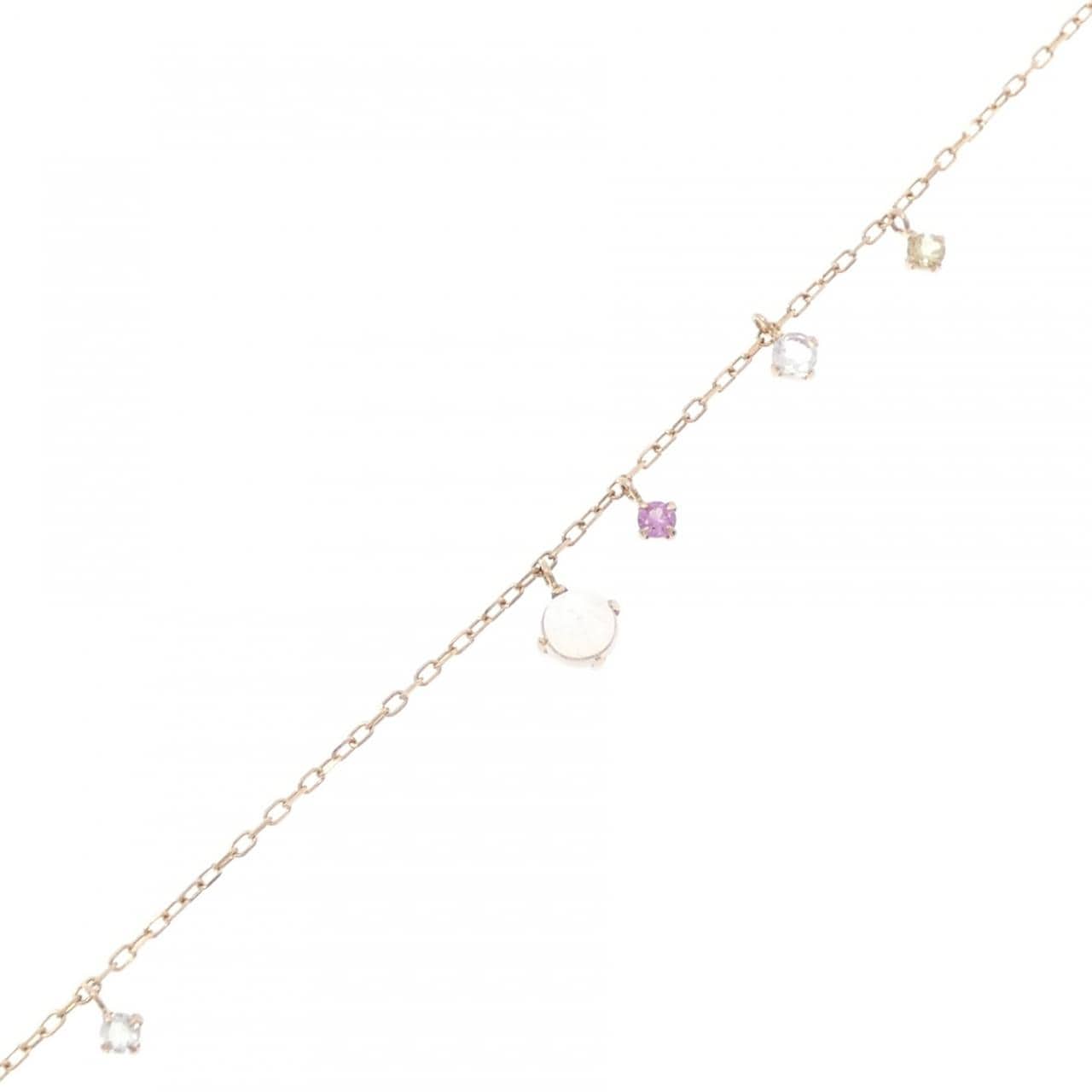 K10PG カラーストーン ブレスレット