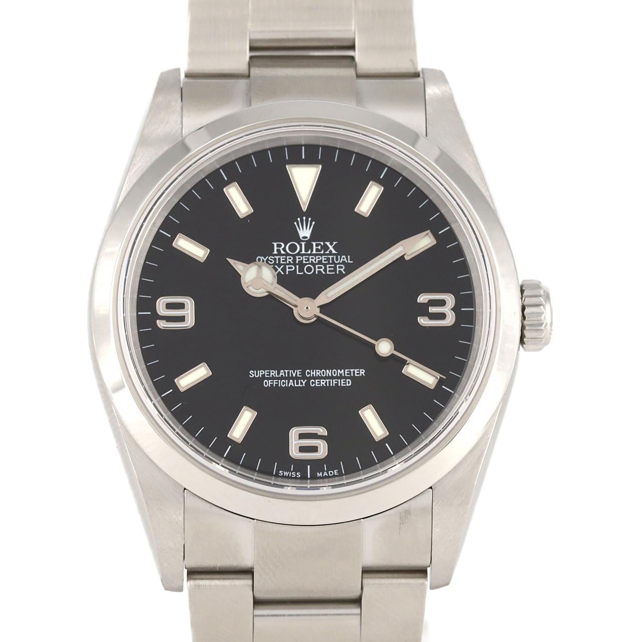 ROLEX Explorer I 114270 SS自動上弦F 號