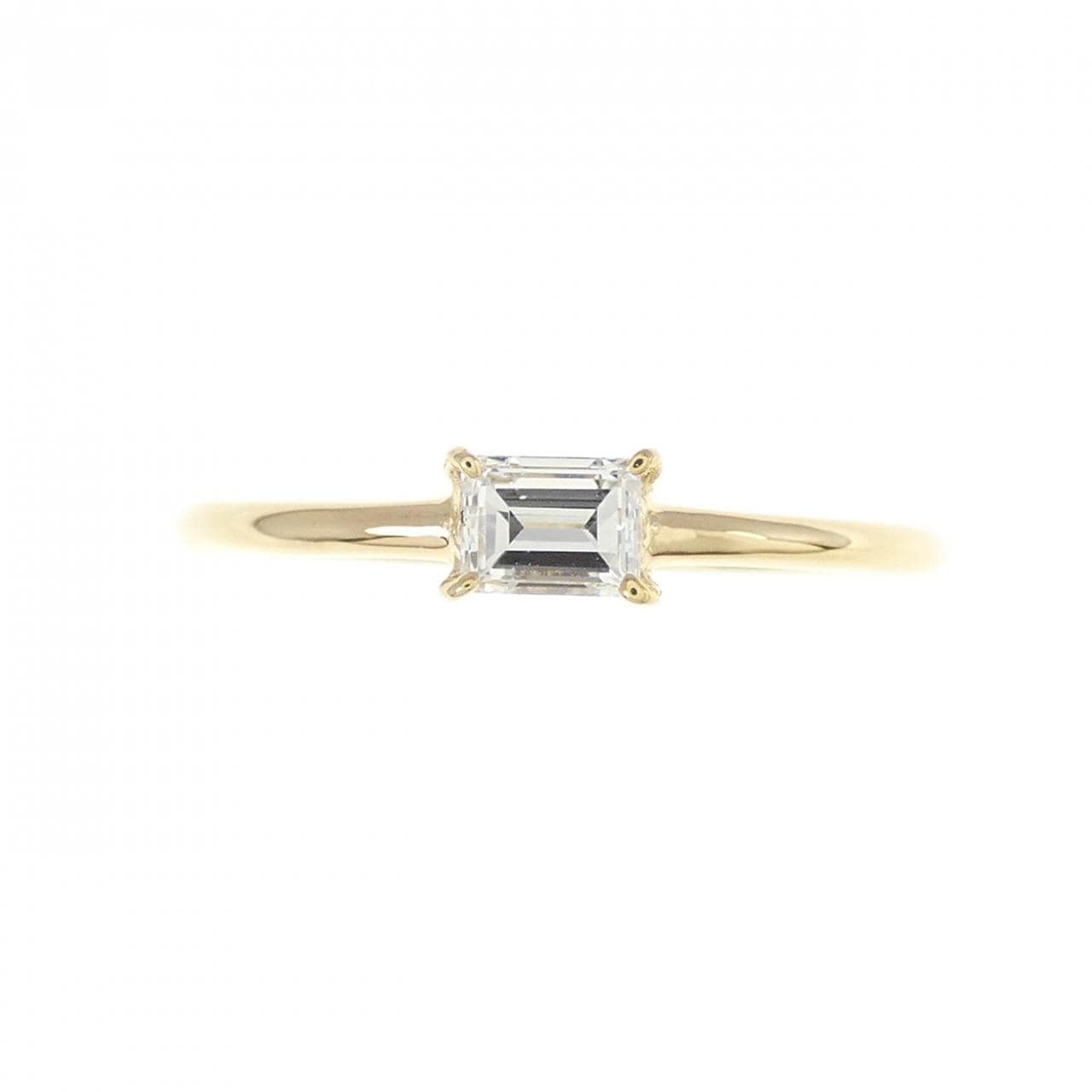 [Remake] K18YG Diamond ring 0.15CT