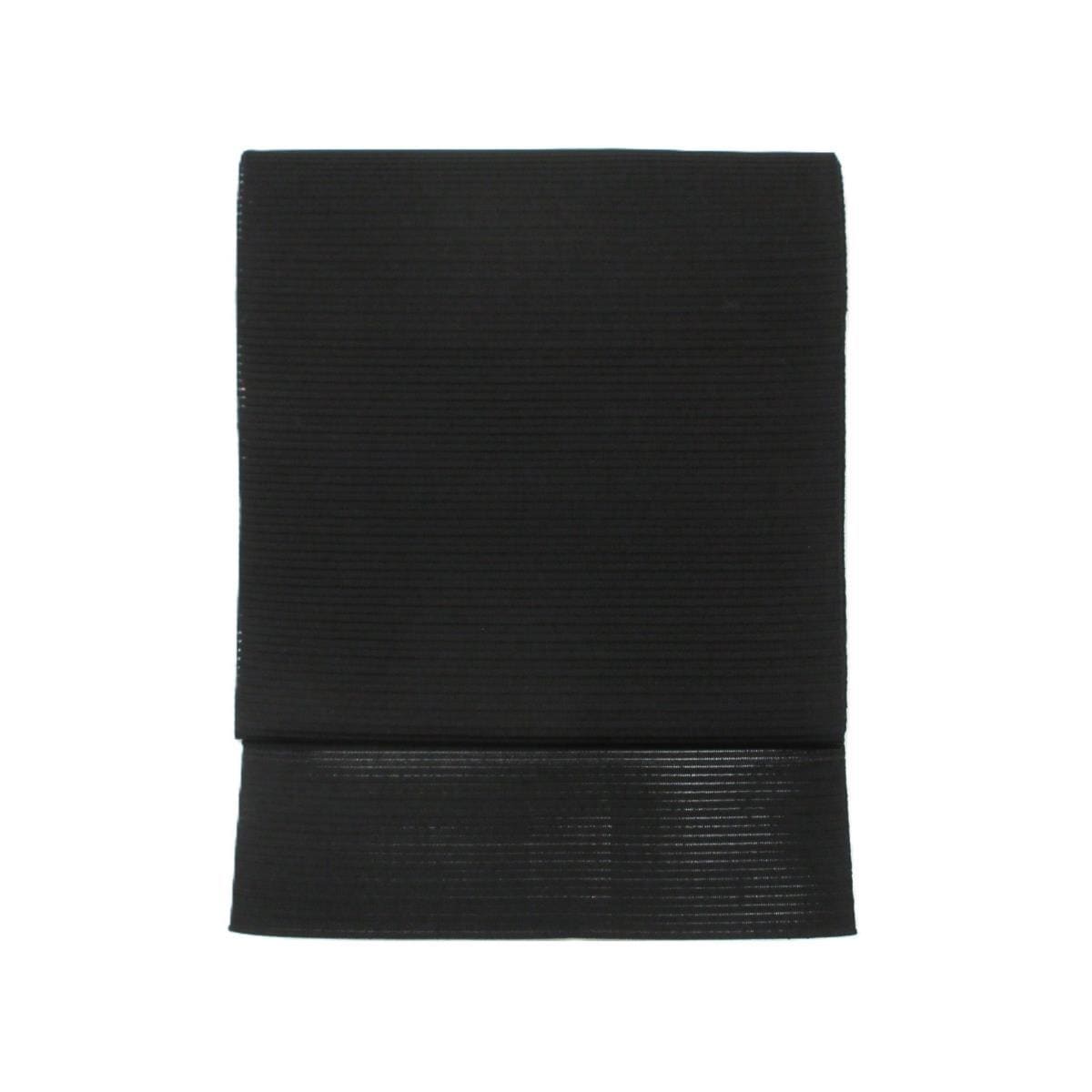 夏名古屋帯　絽綴織　喪服用