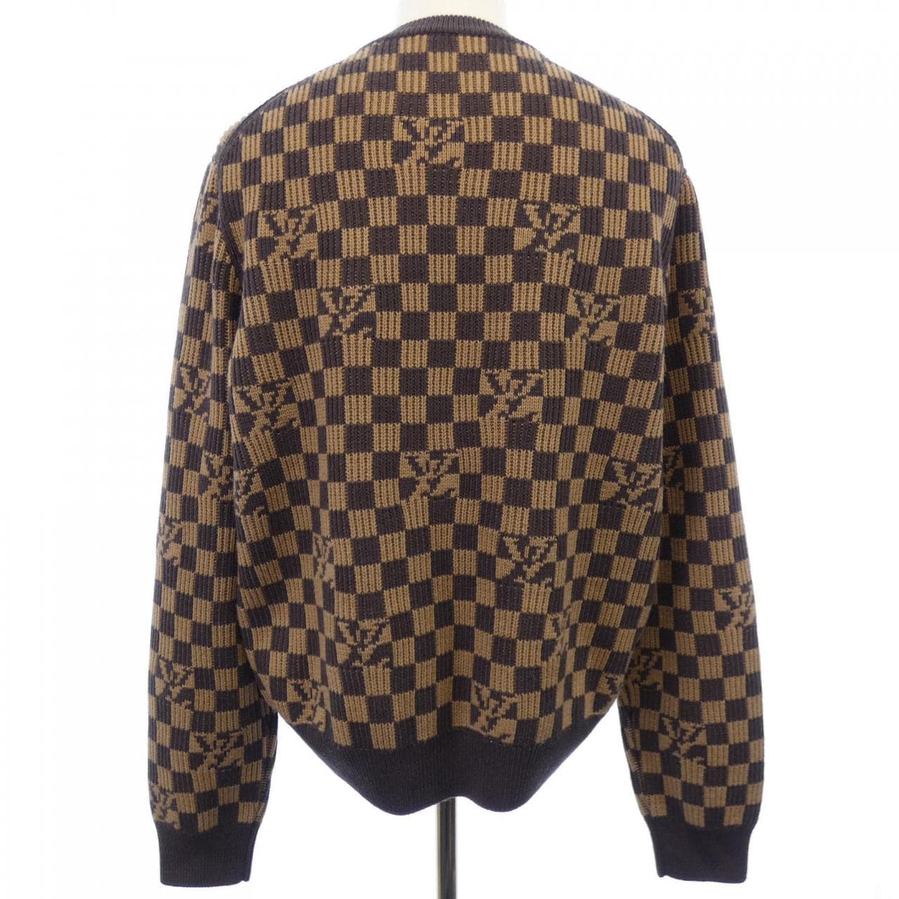 ルイヴィトン LOUIS VUITTON リブデニムクルーネック HLN77WZLL ニット