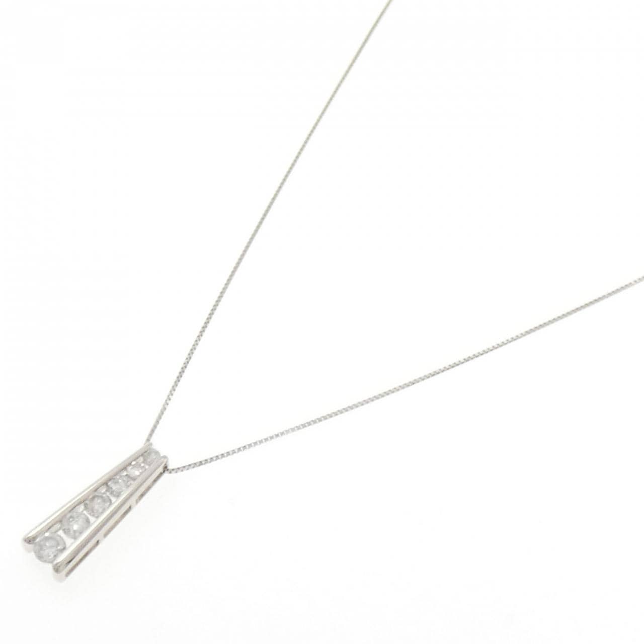 PT900/PT850 ダイヤモンド ネックレス 1.02CT