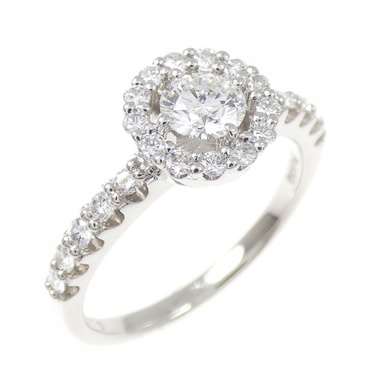 PT900 ダイヤモンド リング 0.302CT F SI1 3EXT H&C