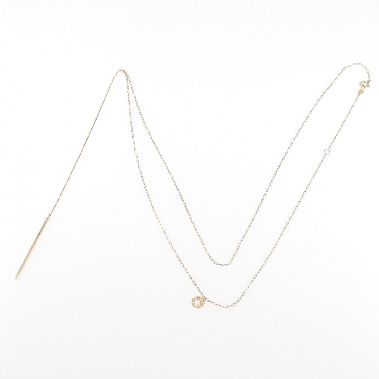 スタージュエリー K10YG ネックレス