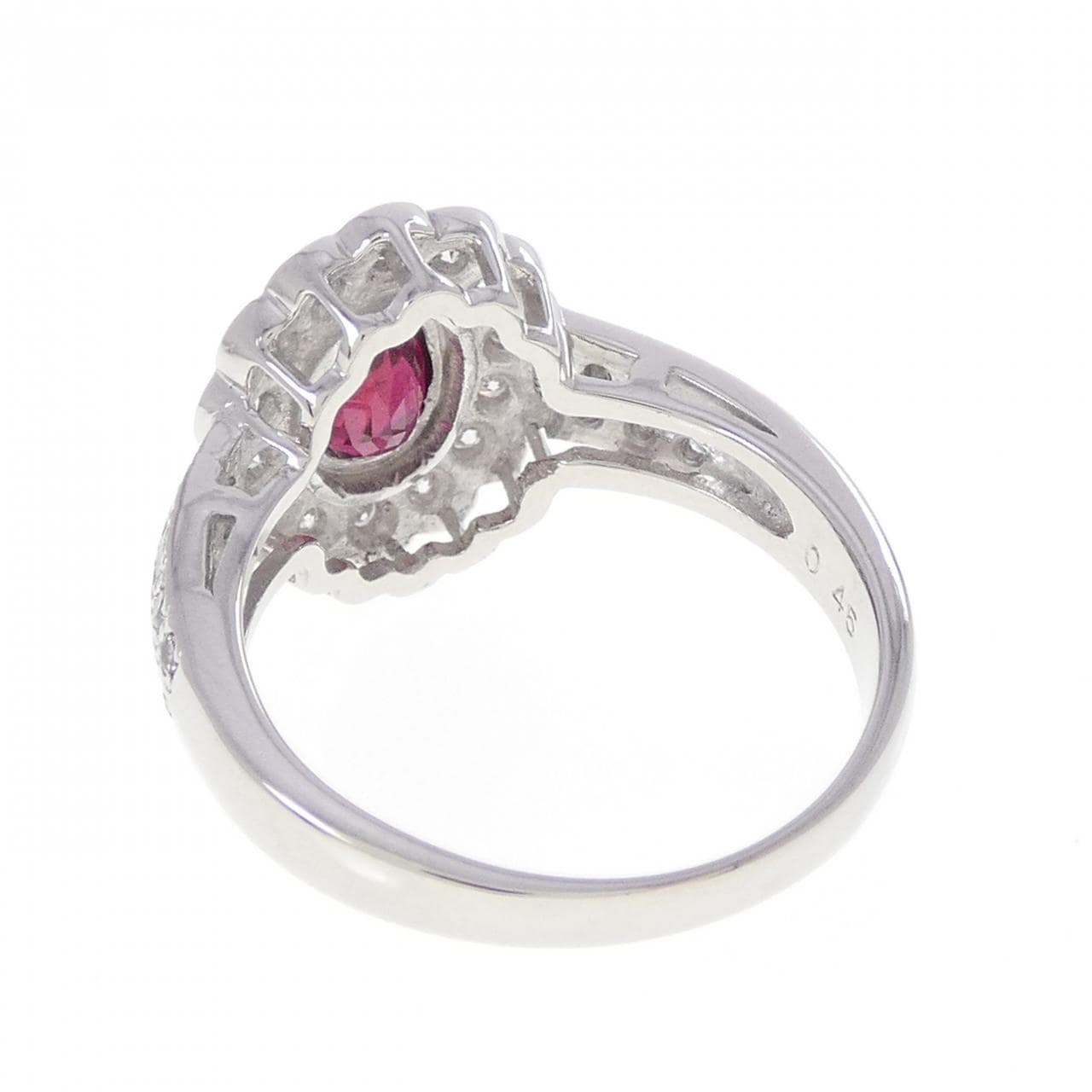 PT900 ルビー リング 1.32CT