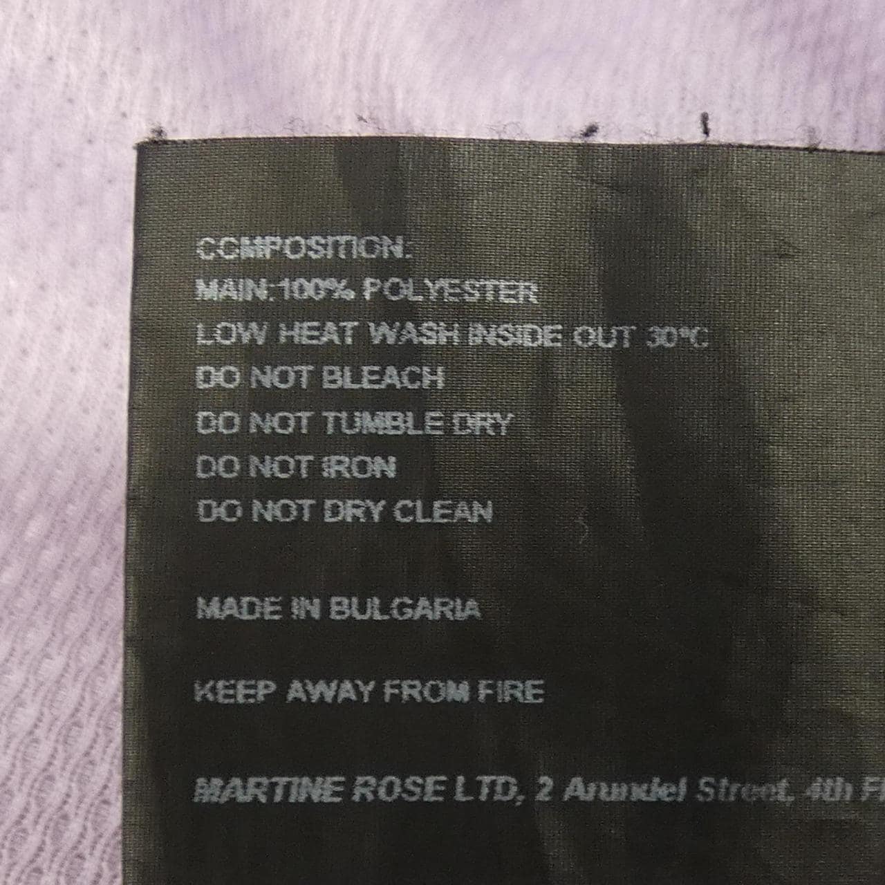 マーティンローズ Martine Rose パンツ