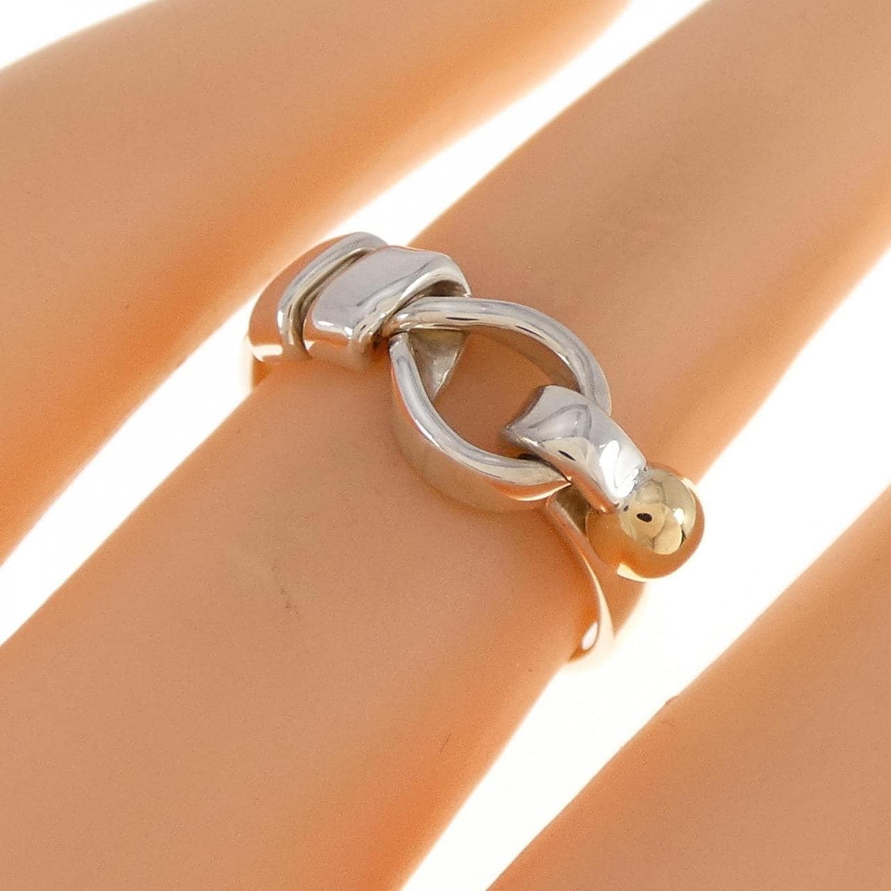 [vintage] TIFFANY Flat Wire Love Knot Ring