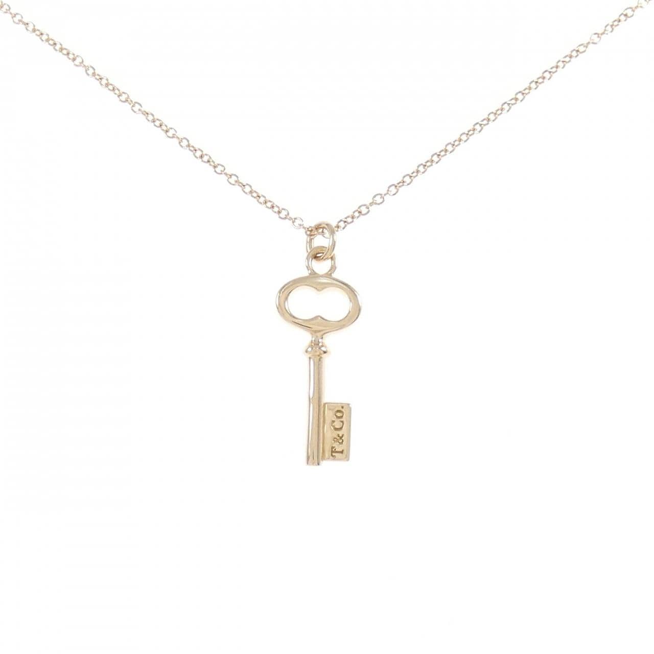 TIFFANY vintage Oval Key Mini Necklace