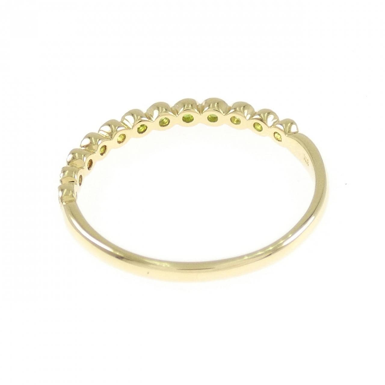 K18YG デマントイドガーネット リング