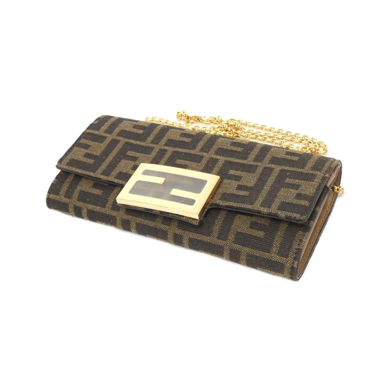 [BRAND NEW] FENDI Baguette 8M0365 A98P Chain Wallet
