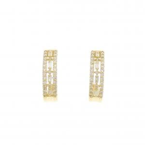 【新品】K18YG ダイヤモンド ピアス 0.40CT