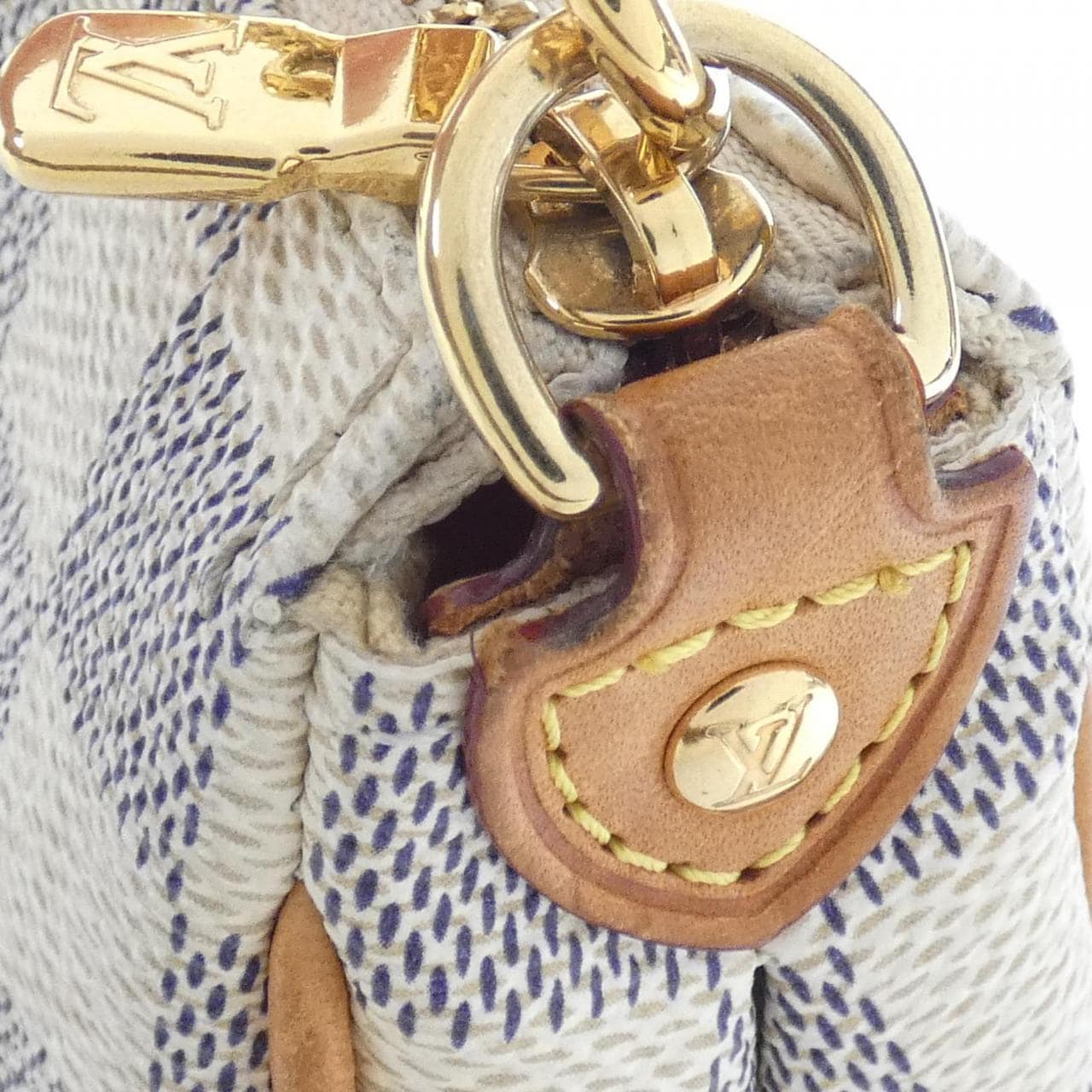 LOUIS VUITTON Damier Azur Eva N55214+J00145 Shoulder Bag