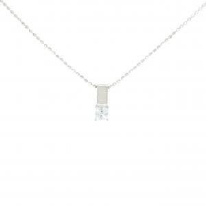 K10WG ブルートパーズ ネックレス 0.15CT