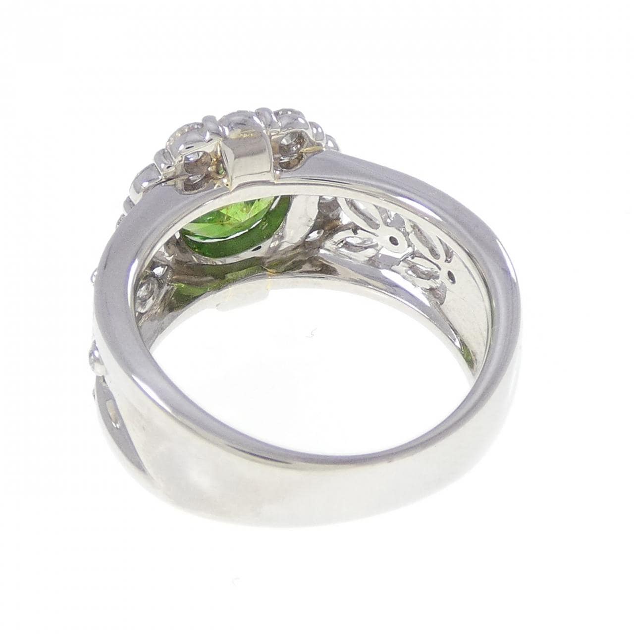 PT900 デマントイドガーネット リング 1.886CT