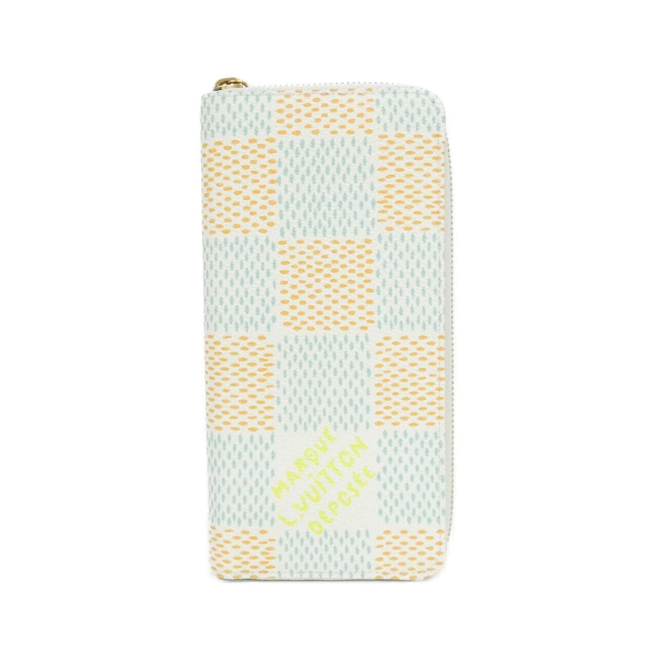 ルイヴィトン ダミエ ヘリテージ ジッピー ウォレット ヴェルティカル N40675 財布