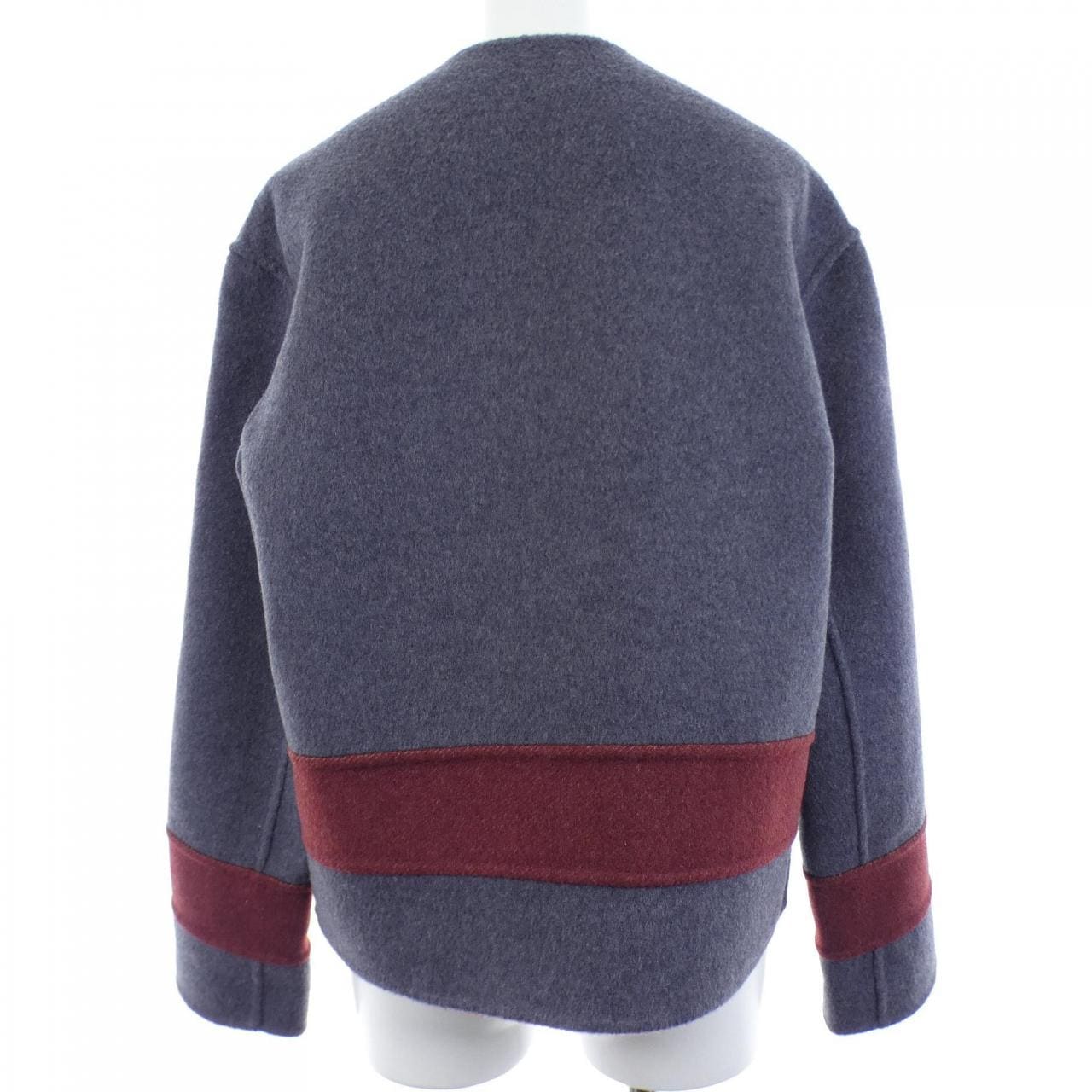 エルメス HERMES *77-7101 ノーカラージャケット