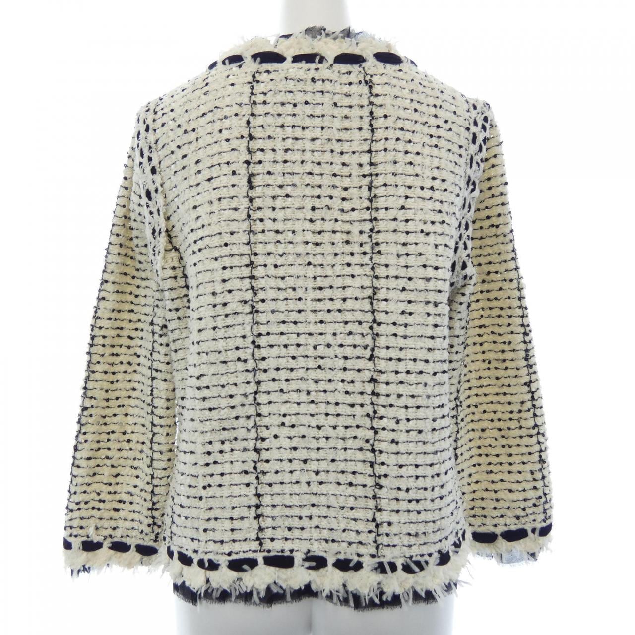 【ヴィンテージ】シャネル CHANEL P25414W03520 05P ノーカラージャケット