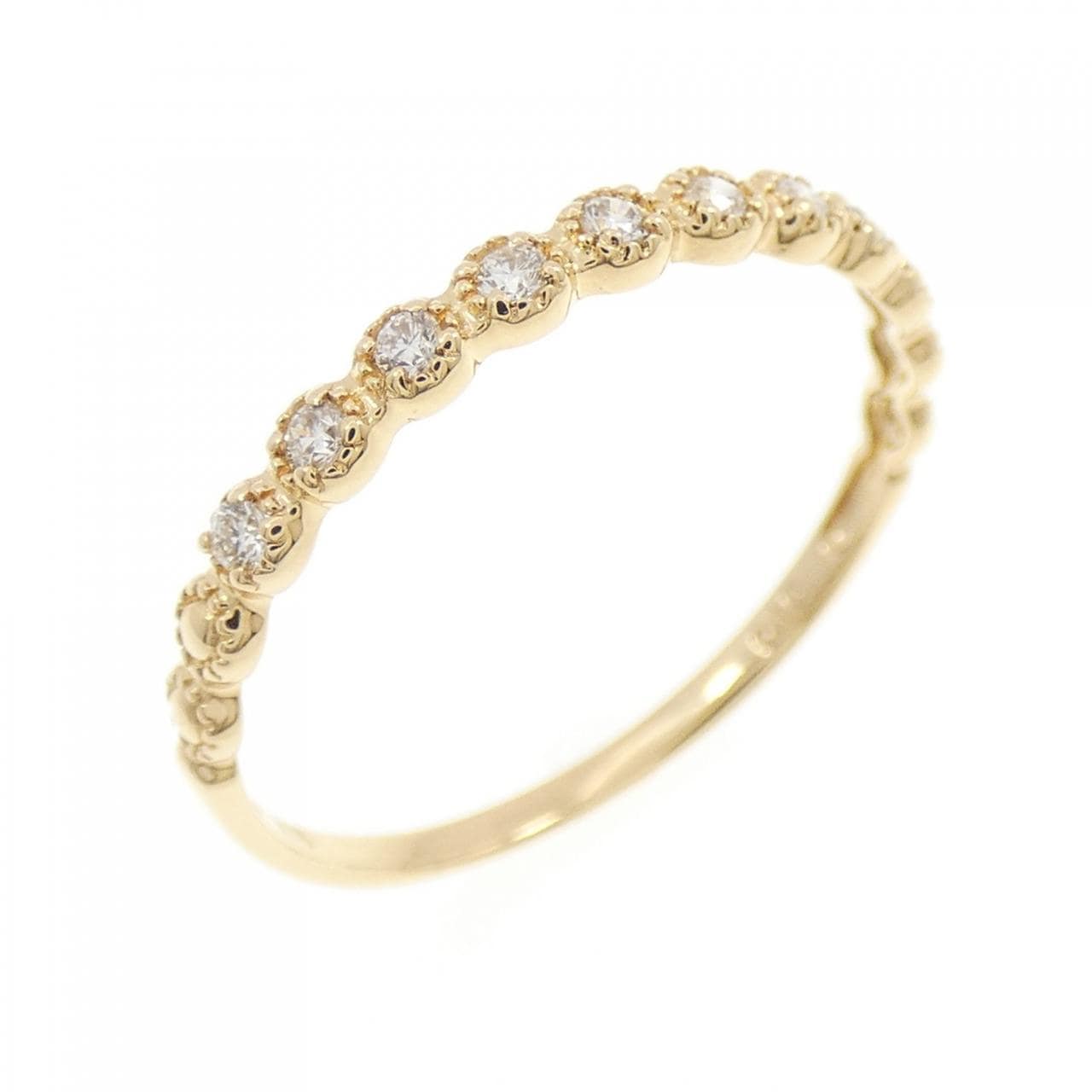 K18YG ダイヤモンド リング 0.10CT
