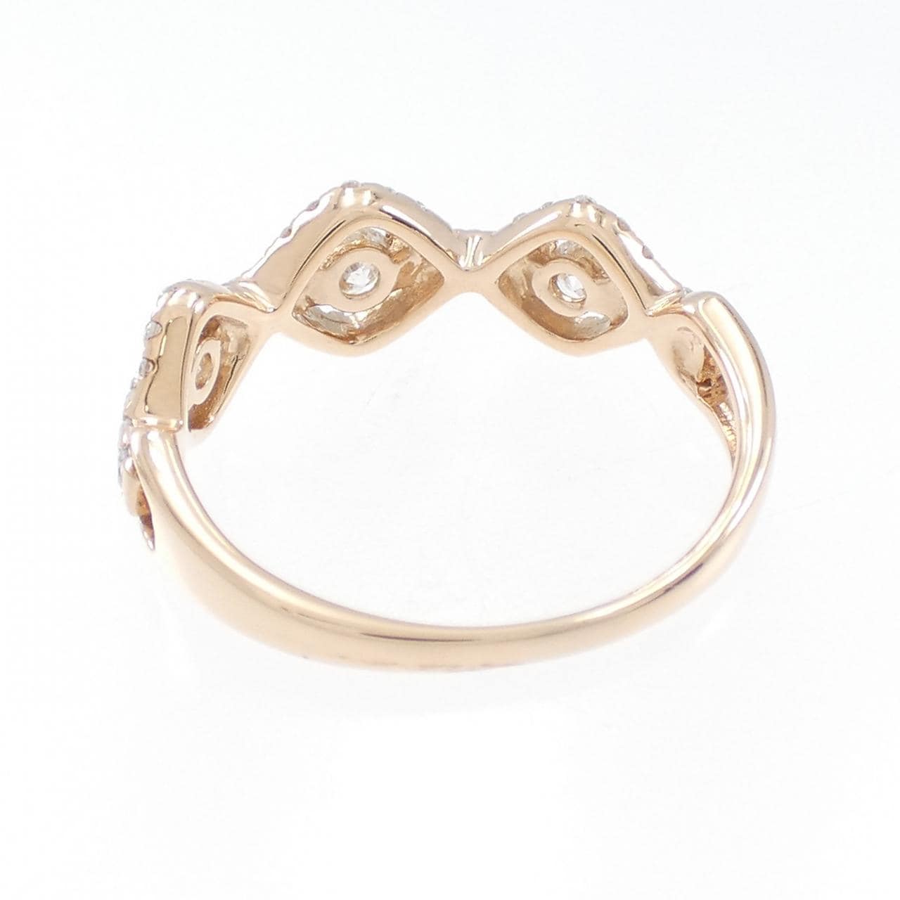 K18PG ダイヤモンド リング 0.57CT