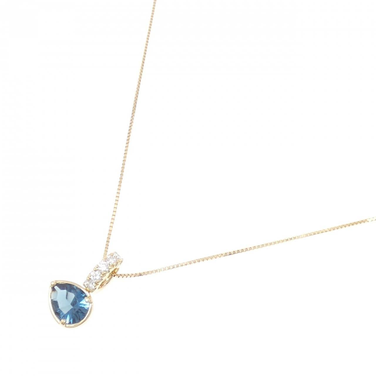 Veretta Ottava Blue Topaz Necklace