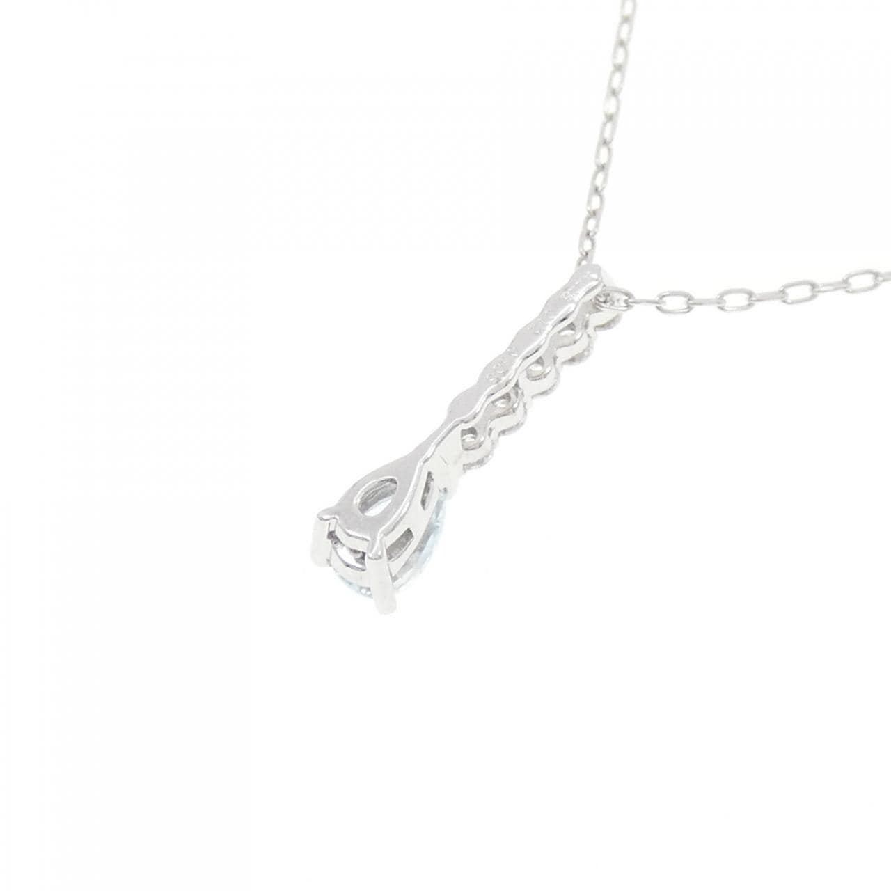 K18WG ダイヤモンド ネックレス 0.305CT