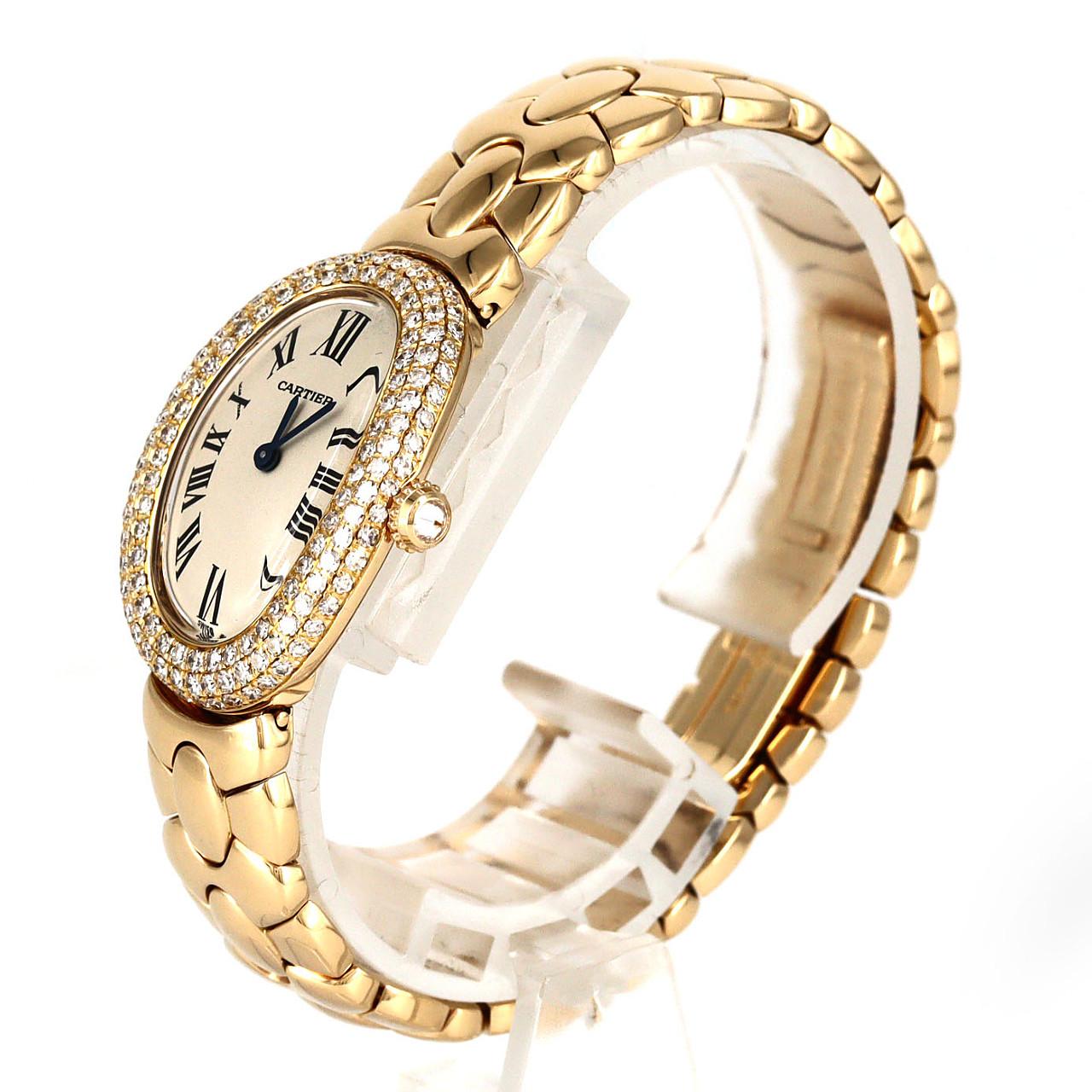 カルティエ ベニュワール YG/3D WB5004G6 YG クォーツ